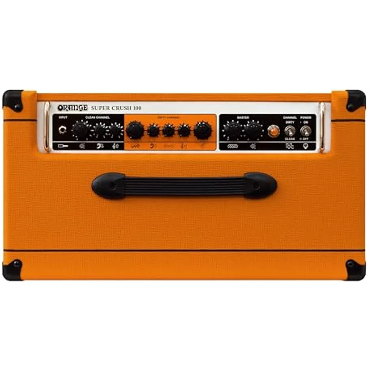 Orange Super Crush 100 Combo, 100 Watt Transistor E-Gitarrenverstärker mit 1 x 12" Celestion G12K-150 Lautsprecher und Reverb – Bild 8