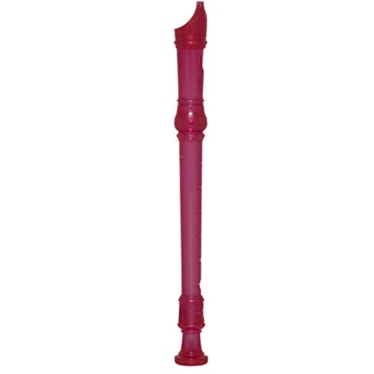 Yamaha YRS-20 BP Soprano Recorder, barocke Griffweise, transparent pink, ABS-Kunststoff, a1 = 442 Hz, inkl. Tasche – Bild 2