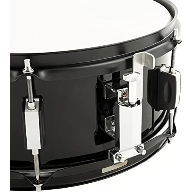 Fame First Step Snare Drum, 13"x5,5", Mischholz Kessel mit Aluminium Hardware, Piano Black Finishing, ideal für Anfänger und Musikschulen – Bild 3