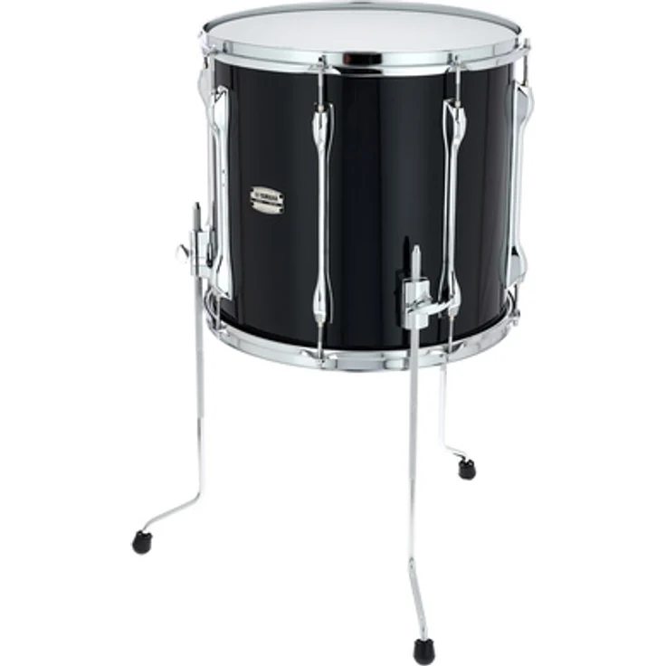 Yamaha Recording Custom 16"x15" Standtom, 100% Birke, hochglanzlackiert, Solid Black (SOB)