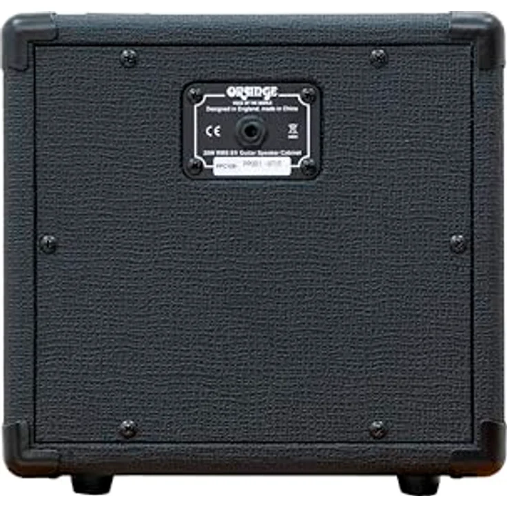 Orange PPC108 black, Closed Back E-Gitarrenbox mit 20W Leistung und 8" Lautsprecher, schwarz – Bild 3