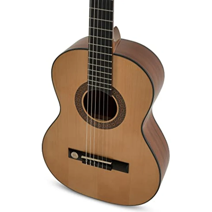 Gewa Pro Arte GC75A, 3/4 Konzertgitarre mit massiver Fichtendecke, Mahagoni Boden und Zargen, Akazie Griffbrett, Hochglanzlackierung, für Kinder 9-11 Jahre – Bild 4