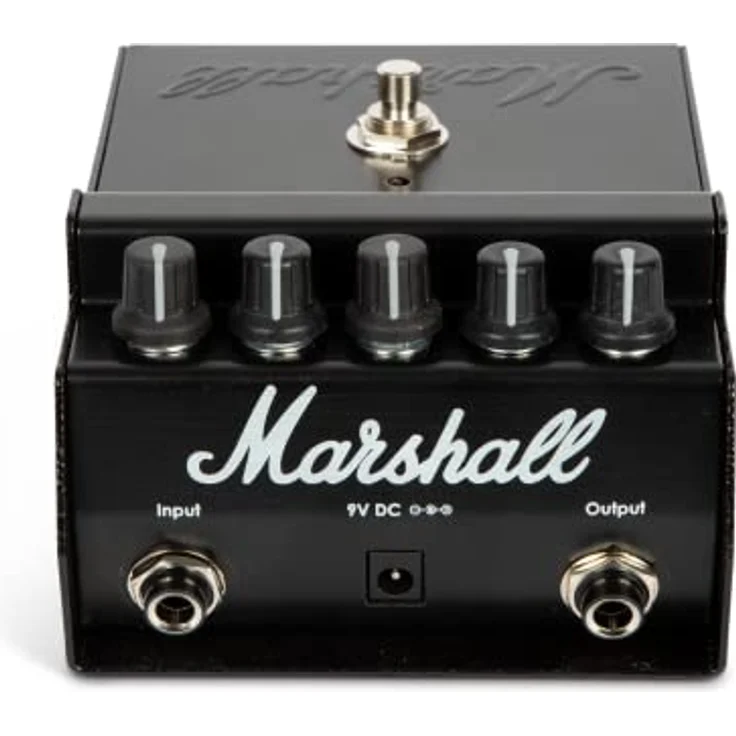 Marshall Shredmaster, Distortion Effektpedal für E-Gitarre, neuauflage des legendären Originals mit Gain, Bass, Contour, Treble und Volume Reglern, Made in UK – Bild 4