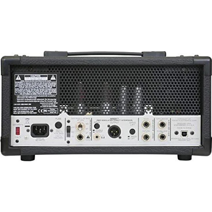 Peavey 6505 MH, Röhren-Mini-Topteil für E-Gitarre, 20 Watt RMS, 2 Kanäle, Schwarz – Bild 4