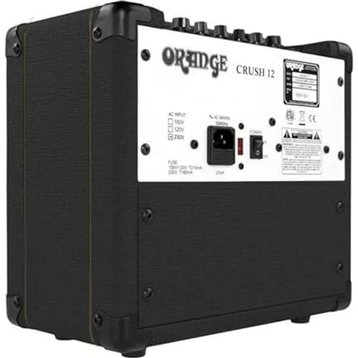 Orange Crush 12 black, Solid State E-Gitarren-Combo mit 12 Watt Leistung, 6 Zoll Lautsprecher und 3 Band EQ – Bild 3