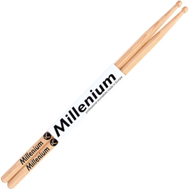Millenium Karin Anna Liedel V2, Signature Drumsticks aus Hickory mit ovalem Kopf, 41,3 cm lang, für Fusion, Funk, Jazz und Studio