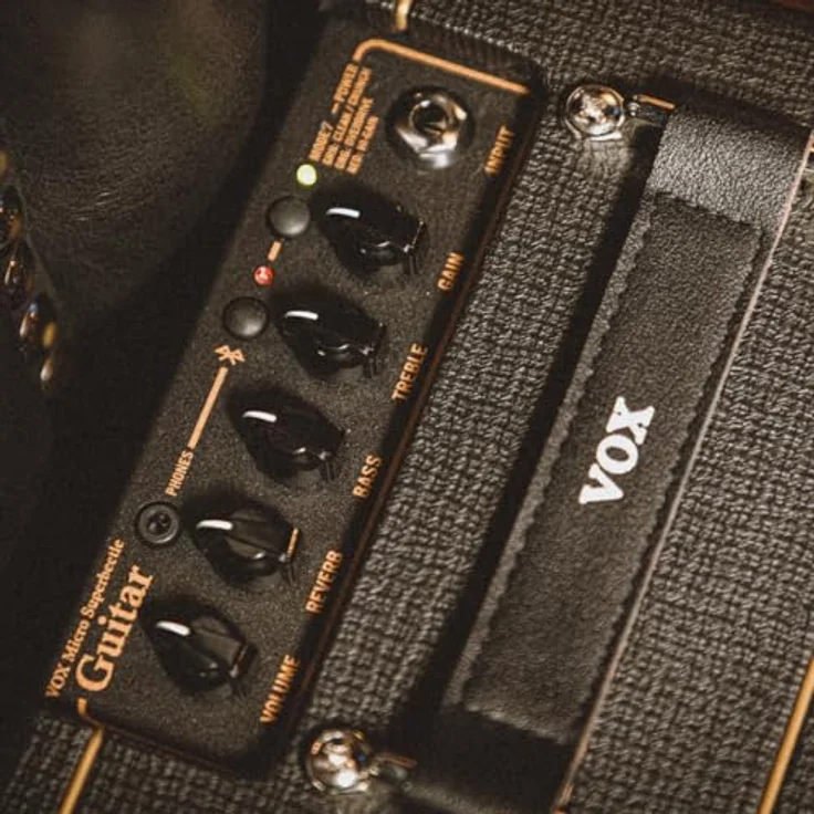 Vox Micro Superbeetle Guitar, E-Gitarrentopteil mit 15 Watt RMS, abnehmbaren Topteil, Bluetooth-Konnektivität und wiederaufladbarem Akku – Bild 9