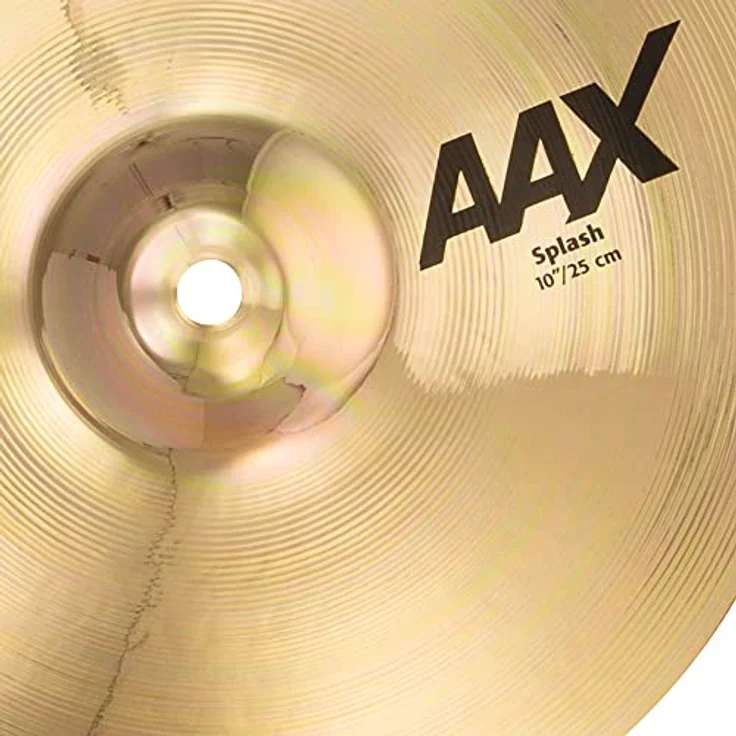 Sabian 10" AAX Splash, Brilliant Becken mit extrem schneller Ansprache und durchsetzungsstarkem Klang – Bild 3