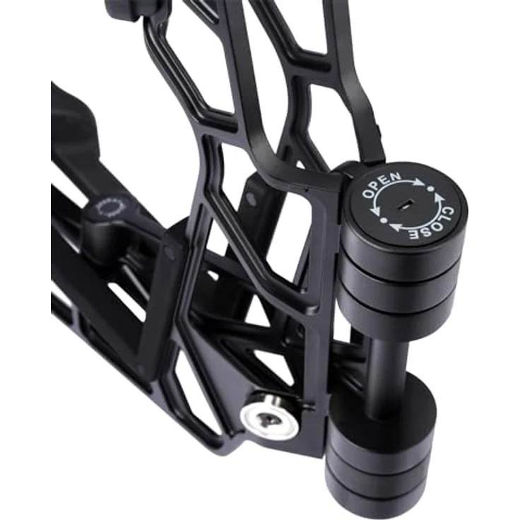 XVive G1 Butterfly Guitar Stand, kompakter Gitarrenständer aus Aluminium mit Silikon- und Gummipolstern, geeignet für akustische und elektrische Gitarren, stabil und transportabel – Bild 4