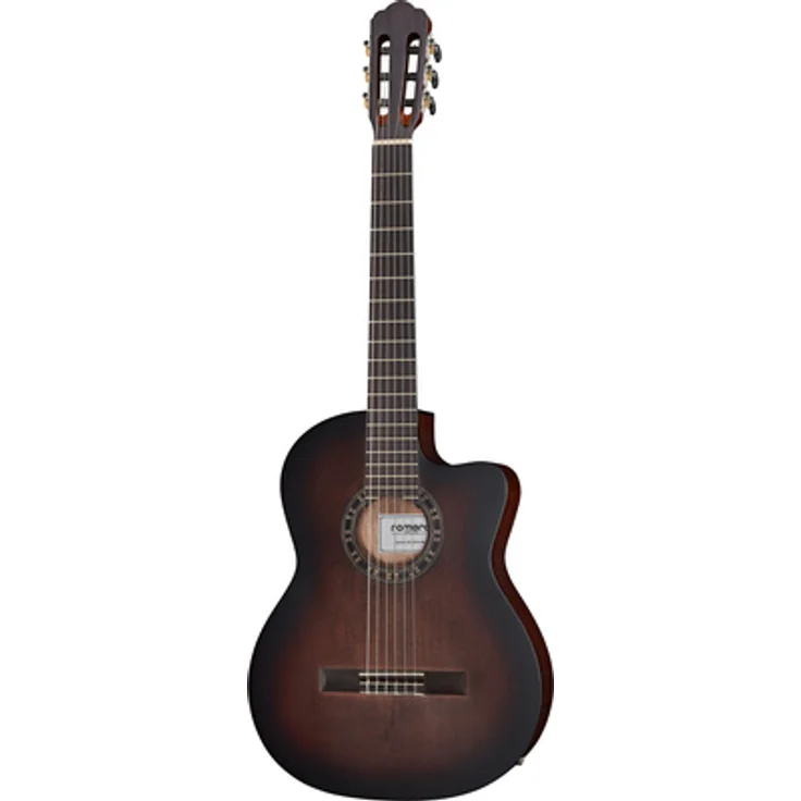La Mancha Granito 32-CEN-AB, Konzertgitarre 4/4 mit Cutaway, Fichtendecke, Mahagoni Boden & Zargen, Antique Brown Matt