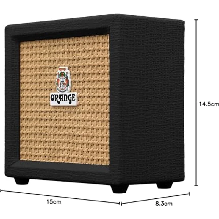 Orange Crush Mini BK, Mini-Gitarren Combo mit 3 Watt RMS, 4" Lautsprecher, schwarz – Bild 7