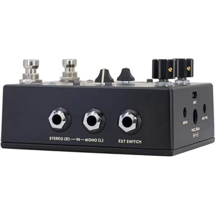 Walrus Audio Xero Polylooper Black, Zweikanaliger Stereo-Looper mit unabhängiger Lautstärke- und Panning-Steuerung, kreativen Loop-Modi und Reverse-Funktion – Bild 4