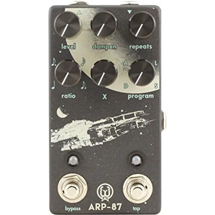 Walrus Audio ARP-87, digitales Delay Effektpedal mit 1000 ms Delay Zeit und vier Delay Programmen