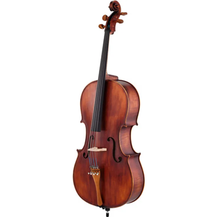 Roth & Junius Europe Orchestra Cello 4/4, Antik-Lackierung mit Buchsbaum-Ausstattung und Jargar Classic Besaitung