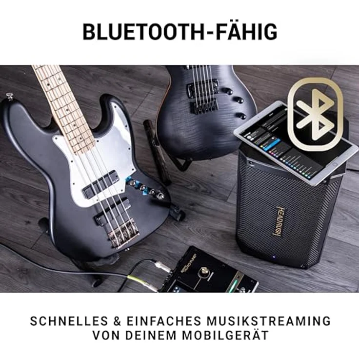 HeadRush FRFR108 MKII, 2000W E-Gitarren- und Bassverstärker mit 8" Fullrange-Lautsprecher, Bluetooth 5.0 und linearem Frequenzgang – Bild 5