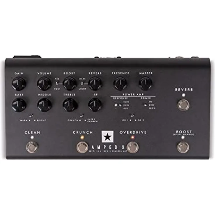 Blackstar DEPT. 10 Amped 3, E-Gitarrenverstärker im Pedalformat, hochwertige Verarbeitung in kompaktem Design