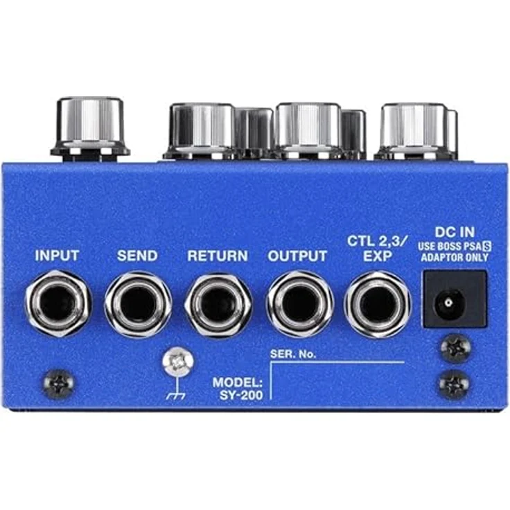 Boss SY-200, Gitarren Synthesizer mit 128 Speicherplätzen, analog inspirierten polyphonen Klängen, LCD Display und einstellbaren Klangparametern – Bild 7