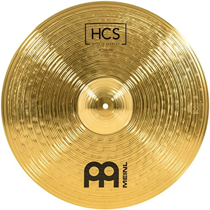 Meinl 20" HCS Crash-Ride, Einsteigerbecken aus MS63 Messing mit weicher Ansprache und mittlerer Ausklingzeit – Bild 1