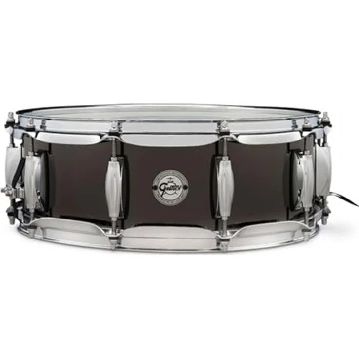 Gretsch Drums 14"x5" Black Nickel over Steel Snare Drum, 1,2mm Stahlkessel, 45° Bearing Edge, Remo Felle – Bild 2