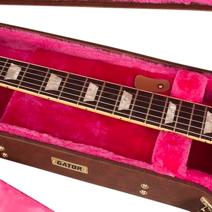 Gator Deluxe Case Vintage DC-Style, Gitarrenkoffer für Double Cut Modelle – Bild 8