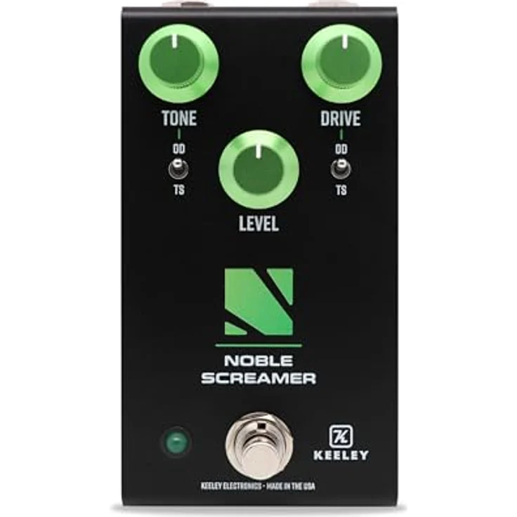 Keeley Noble Screamer Overdrive, 4-in-1 Overdrive-Pedal mit True Bypass und Tone Control, Aluminiumgehäuse – Bild 1