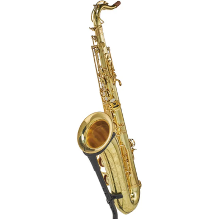 Forestone RX Unlacquered Tenor Sax, Bb-Stimmung aus gelbem Messing mit handgraviertem Schallbecher und Pisoni Polstern