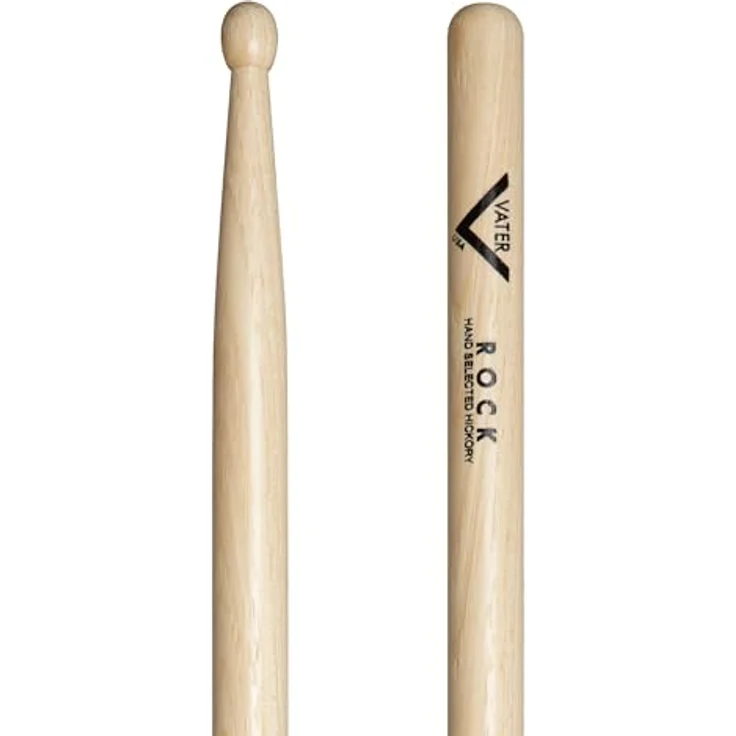 Vater XD-Rock Drumsticks, American Hickory Holz, Größe Rock, Länge 16 1/2", Durchmesser 0,630" – Bild 1