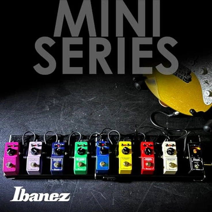 Ibanez CSMini Chorus Pedal, Gitarren-Effektgerät mit True Bypass, Speed, Depth und Level Reglern, Made in Japan – Bild 8
