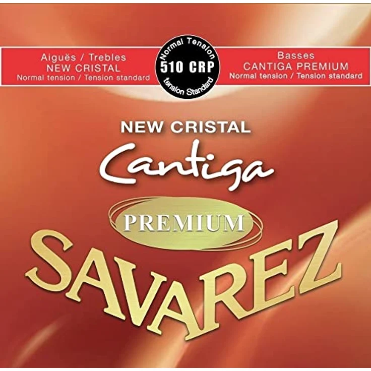 Savarez 510CRP New Cristal Cantiga Set, Gitarrensaiten für Konzertgitarre, Normal Tension, klare Nylonsaiten mit Brillanz und Klang-Projektion – Bild 2