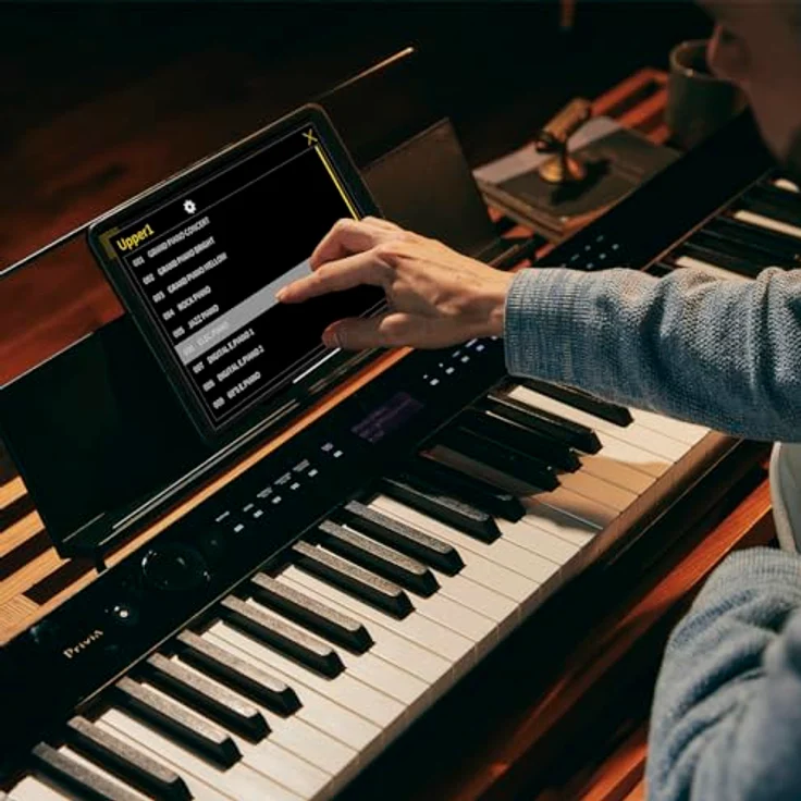 Casio PX-S3100 BK Privia, Digitalpiano mit 88 Tasten, 700 Sounds, 200 Rhythmen, Bluetooth Audio, schwarz – Bild 6