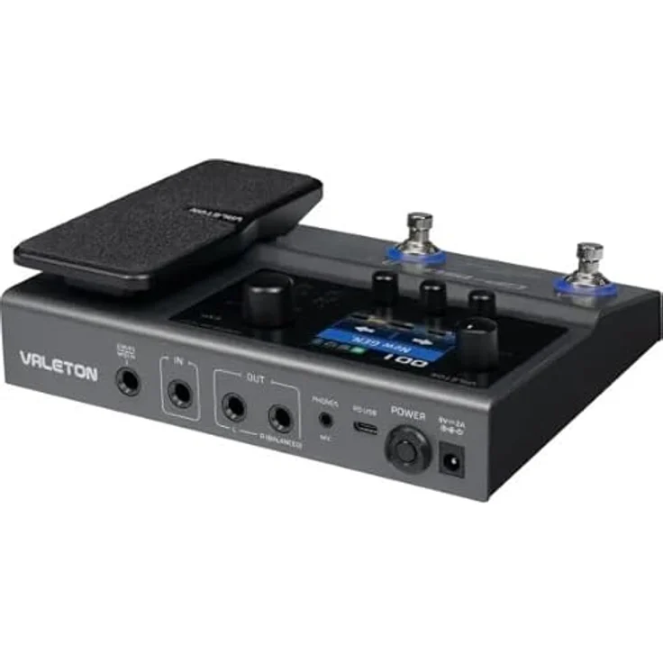 Valeton GP-150, Gitarren-Multieffektpedal mit über 200 Effekten, 200 Speicherplätzen und integrierter 3000-mAh-Batterie – Bild 4