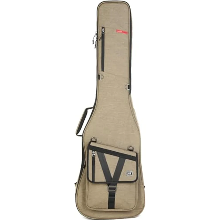 Gator GT-ELECTRIC-TAN Transit Series Bag für E-Gitarre, Tan Außenmaterial – Bild 4
