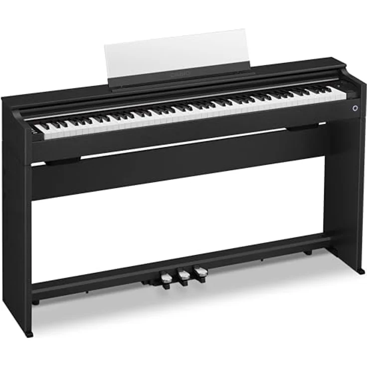 Casio AP-S200 BK, Digitalpiano mit 88 gewichteten Tasten, 19 Sounds, 192-stimmig polyphon, schwarz – Bild 3