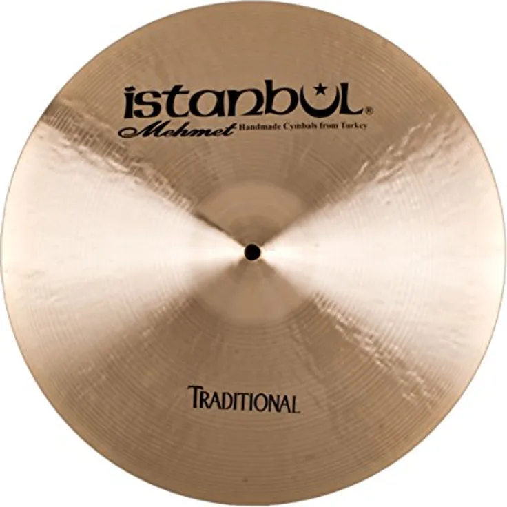 Istanbul Mehmet 17" Paper Thin Crash Traditional, extrem schnell ansprechendes Schlagzeugbecken mit schneller Ausklingzeit