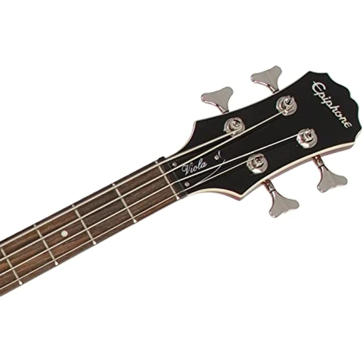 Epiphone Viola Bass, E-Bass mit Ahorn Korpus, Pau Ferro Griffbrett, 2 Mini Humbucker, Vintage Sunburst – Bild 9