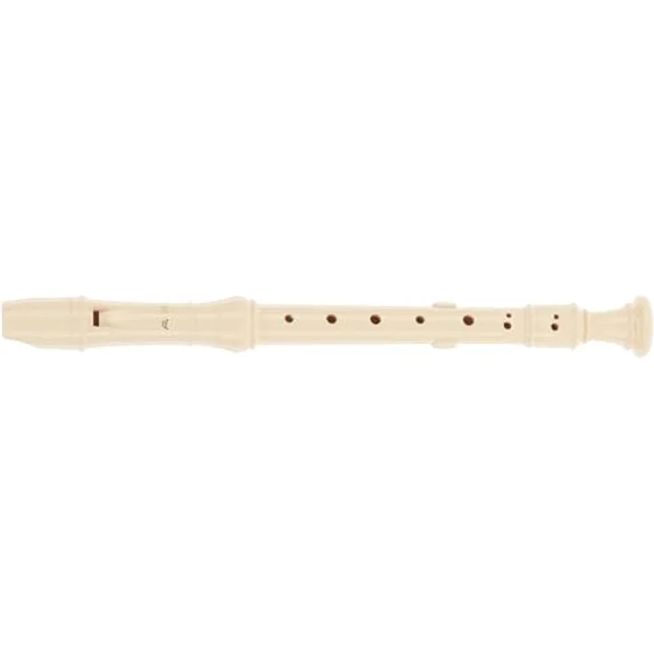 Aulos 303B Elite Soprano Recorder, barocke Griffweise mit Doppelloch, dreiteilig, Elfenbein, inkl. Tasche und Wischerstab – Bild 7