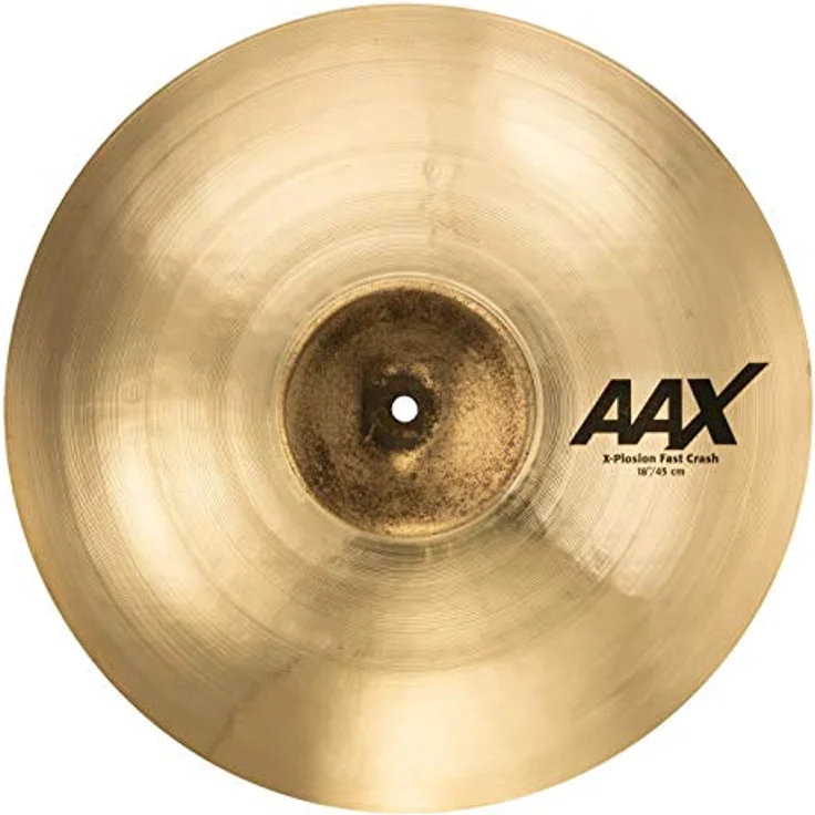 Sabian 18" AAX X-Plosion Fast Crash, Schlagzeugbecken mit explosiver Ansprache, brillantes Finish – Bild 1