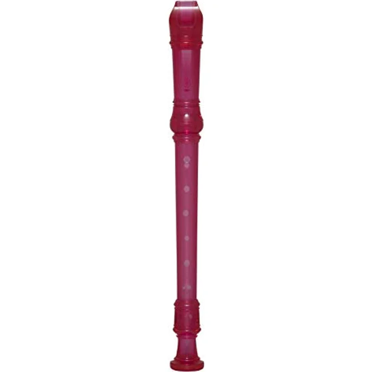 Yamaha YRS-20 BP Soprano Recorder, barocke Griffweise, transparent pink, ABS-Kunststoff, a1 = 442 Hz, inkl. Tasche – Bild 3