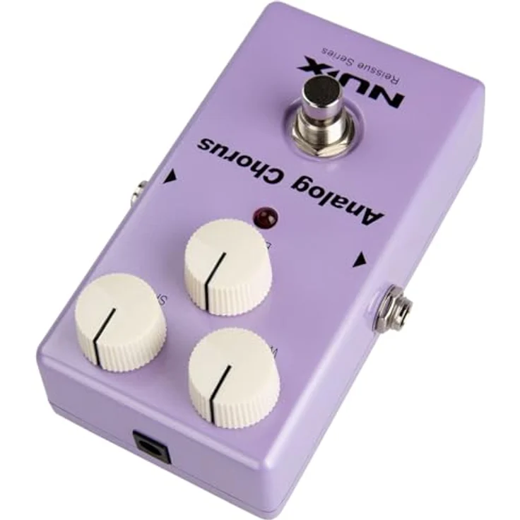 Nux Analog Chorus, Gitarren-Effektpedal mit vollanaloger Bucket-Brigade-Schaltung, True Bypass, kompakte Bauweise – Bild 3