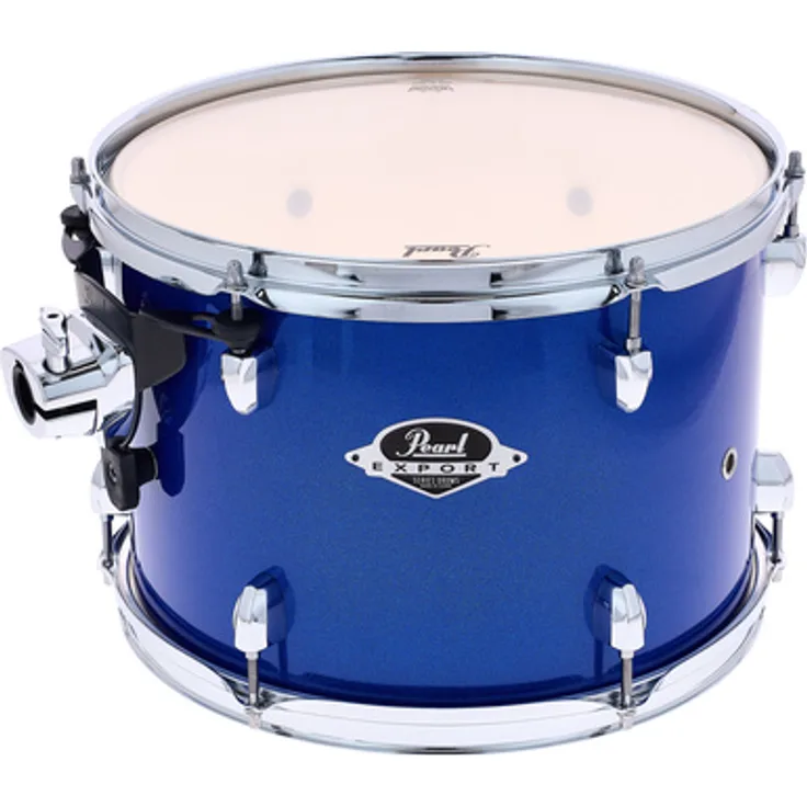 Pearl 13"x09" Export TT, Tom Tom mit 6-lagigem Pappelkessel, Midnight Blue, chromfarbener Hardware