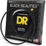 DR Strings Black Beauties BKB-45, E-Bass Saiten, komplett schwarz, Stärken 045", 065", 085", 105"