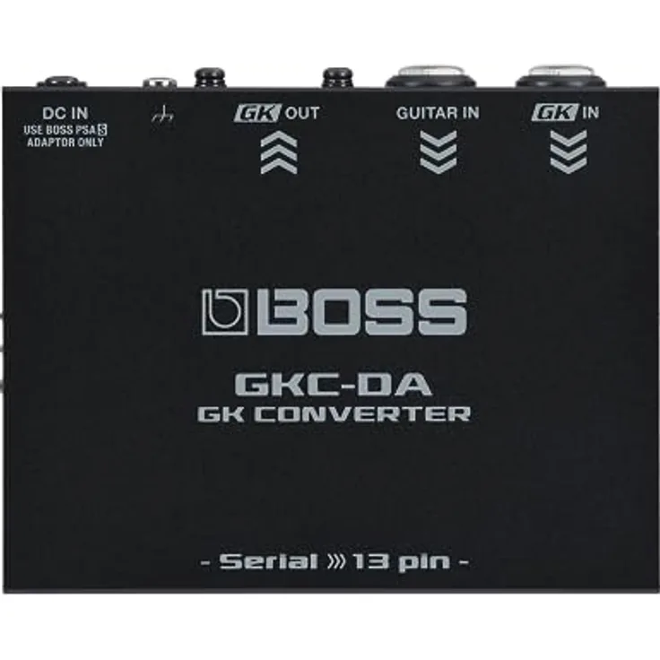 Boss GKC-DA GK Converter, digitale Schnittstelle für 13-polige GK-Tonabnehmersysteme, kompakt und leicht, inklusive DC-Netzteil