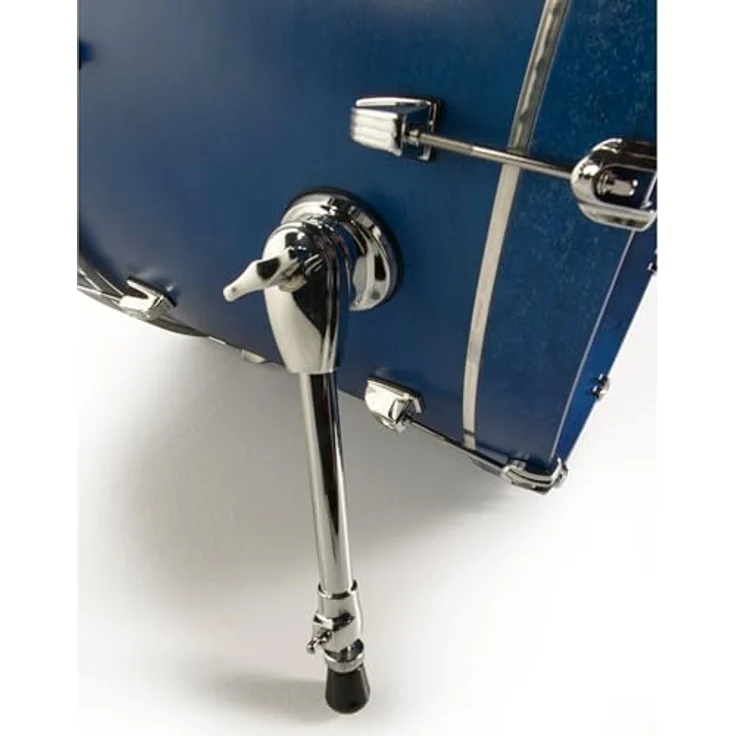 Ludwig NeuSonic Mod2 4pc Set, Schlagzeugset mit 7-lagigem Ahorn/Kirsche Hybridkessel, Satin Royal Blue – Bild 4