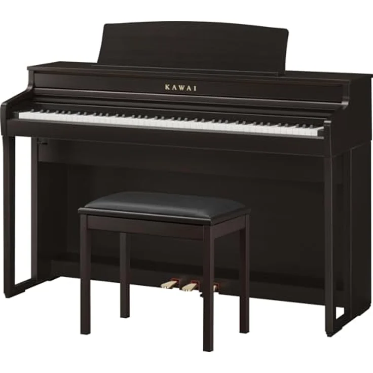 Kawai CA-401 R, Digitalpiano mit 88 gewichteten Tasten, 19 Sounds, 338 Songs, Rosenholz – Bild 2