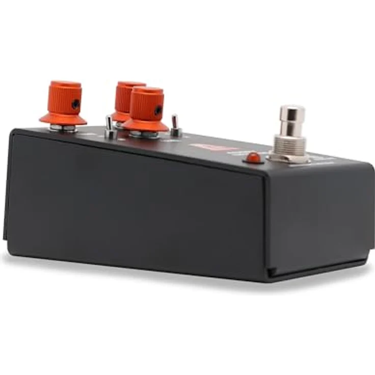 Keeley Angry Orange Distortion & Fuzz, 4-in-1 Effektpedal mit True Bypass, Drive und Tone Control, Aluminiumgehäuse – Bild 2