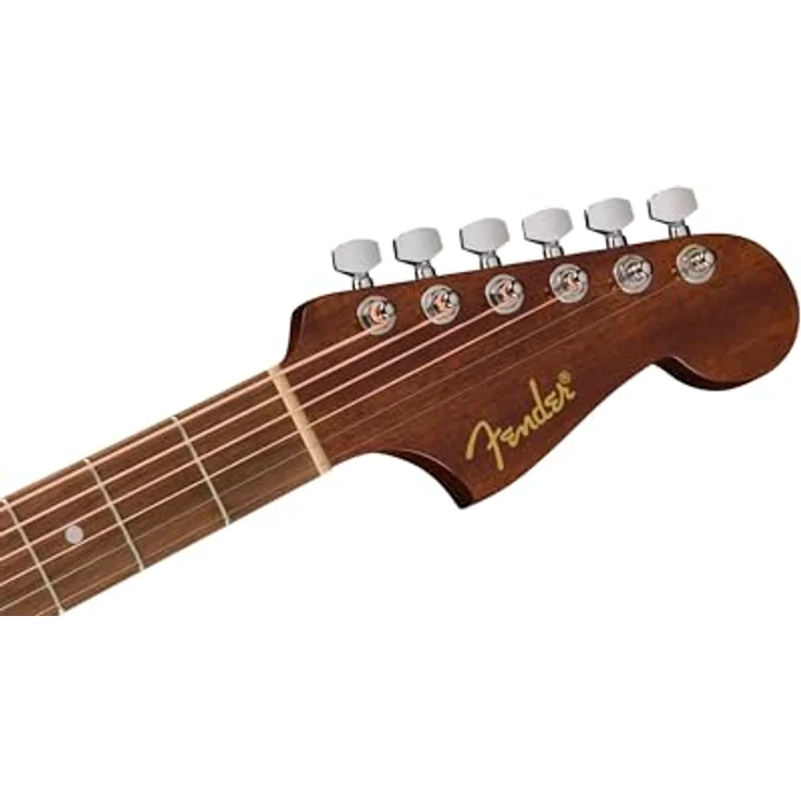 Fender CA STD Redondo CE IPG FRD, Westerngitarre mit Cutaway und Elektronik, Dreadnought-Format, Fiesta Red – Bild 3