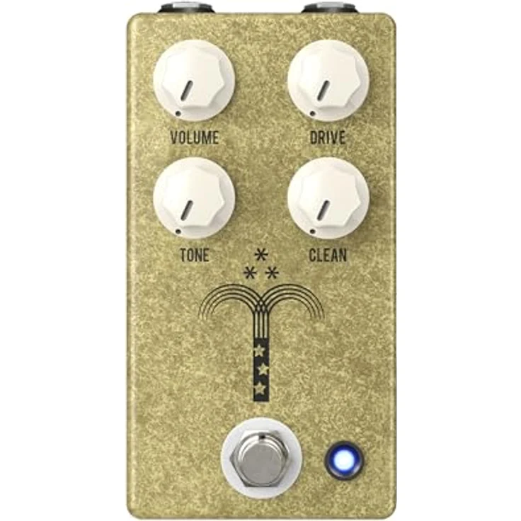 JHS Pedals Morning Glory Clean Overdrive, Effektpedal mit transparentem Sound, gepuffertem Bypass und Clean-Boost-Funktion – Bild 1