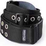 Dunlop Strap Grommet Gitarrengurt, verstellbar, Gewebe, schwarz