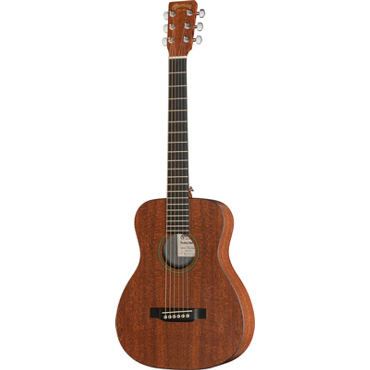 Martin Guitar LX Mahogany Special, Cutaway Westerngitarre mit Mahagoni HPL Decke und 20 Bünden, inkl. Gigbag
