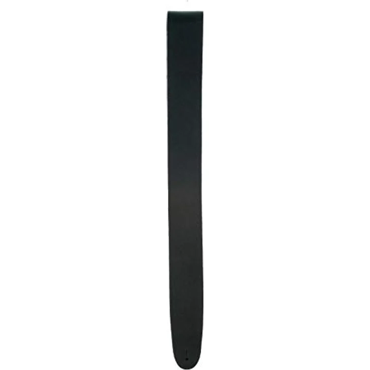 Daddario 25BL00 Guitar/Bass Strap, Deluxe Gitarrengurt aus schwarzem Leder, verstellbar bis 130 cm, Breite 64 mm – Bild 3